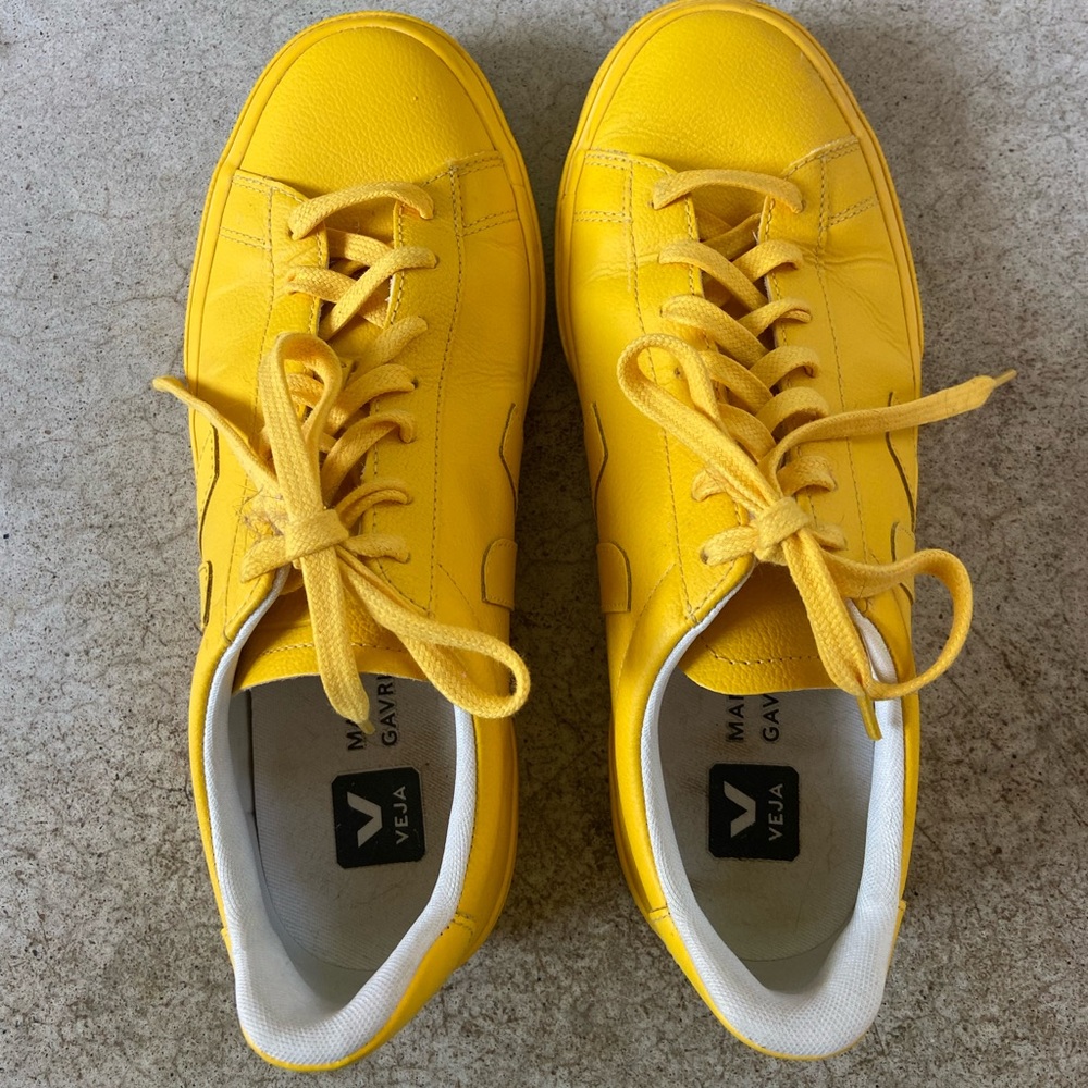 Veja x Mansur Gavriel unisex sneakers. Based on Veja’s Campo sneaker.